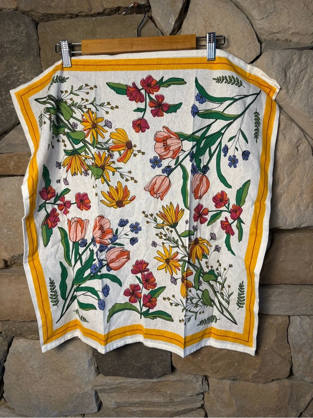 New🌟 Anthropologie Bandana Flour Sack dishtowel